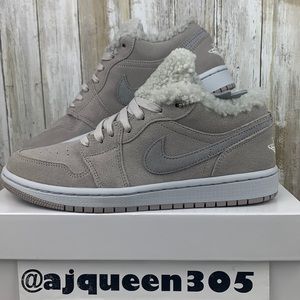 Air Jordan 1 Low Sherpa Fleece
